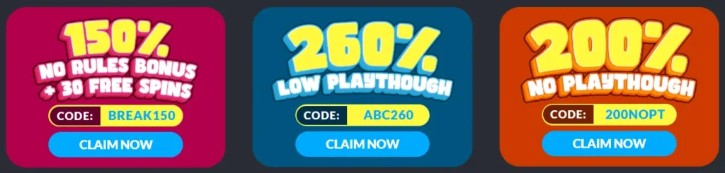 a big candy bonus codes